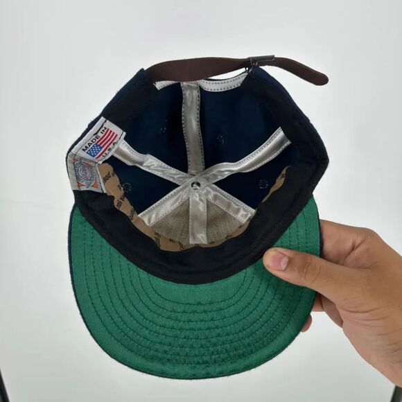 Houston buffaloes 1932 - Gem Vintage Houston Buffaloes Ebbets Field Leather Strap Hat